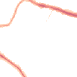 Night-time road noise heatmap for UB3 2UD