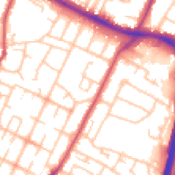 Daytime road noise heatmap for UB3 3DX