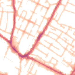 Daytime road noise heatmap for UB3 3EF