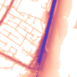 Daytime road noise heatmap for UB3 3FA