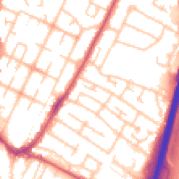 Daytime road noise heatmap for UB3 3FD
