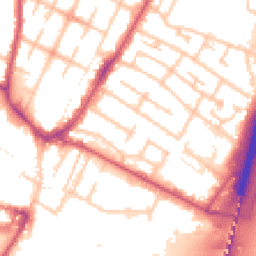 Daytime road noise heatmap for UB3 3JB