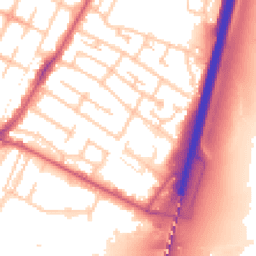 Daytime road noise heatmap for UB3 3JD