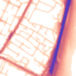 Daytime road noise heatmap for UB3 3JZ