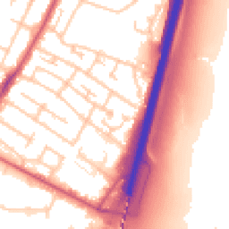 Daytime road noise heatmap for UB3 3LB
