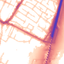 Daytime road noise heatmap for UB3 3LP