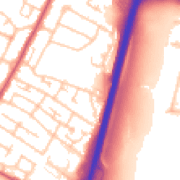 Daytime road noise heatmap for UB3 3PW