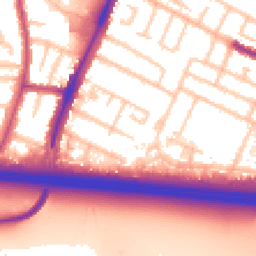 Daytime road noise heatmap for UB3 4EL