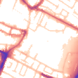 Daytime road noise heatmap for UB3 4FH