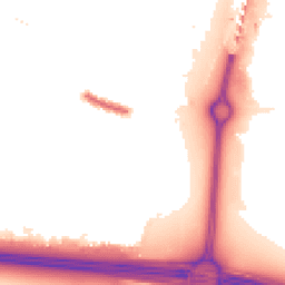 Night-time road noise heatmap for UB3 4HQ