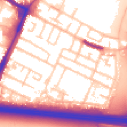 Daytime road noise heatmap for UB3 4JS