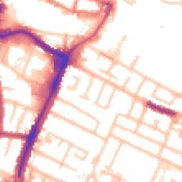 Daytime road noise heatmap for UB3 4NY