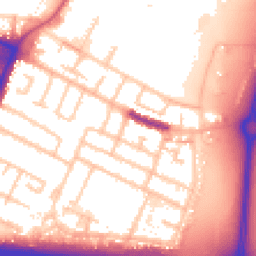 Daytime road noise heatmap for UB3 4PF