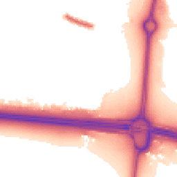 Night-time road noise heatmap for UB3 4RE