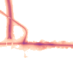 Night-time road noise heatmap for UB3 5BJ