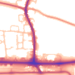 Daytime road noise heatmap for UB3 5EE
