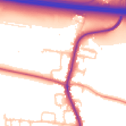 Daytime road noise heatmap for UB3 5EL