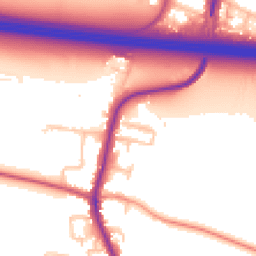Daytime road noise heatmap for UB3 5EX
