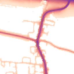 Daytime road noise heatmap for UB3 5JF