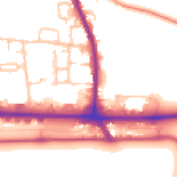 Daytime road noise heatmap for UB3 5LA