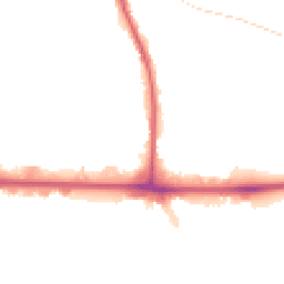 Night-time road noise heatmap for UB3 5LA