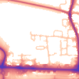 Daytime road noise heatmap for UB3 5NE
