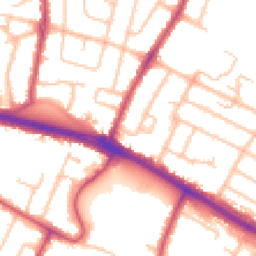 Daytime road noise heatmap for UB4 0AB