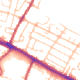 Daytime road noise heatmap for UB4 0AT