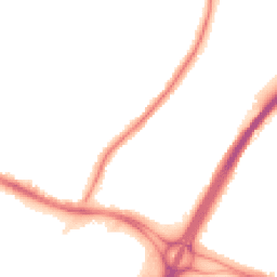 Night-time road noise heatmap for UB4 0HT