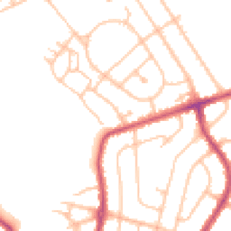 Daytime road noise heatmap for UB4 8LP