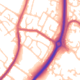 Daytime road noise heatmap for UB4 9EA