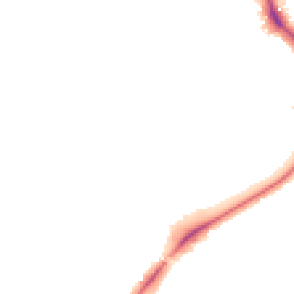 Night-time road noise heatmap for UB5 4AX