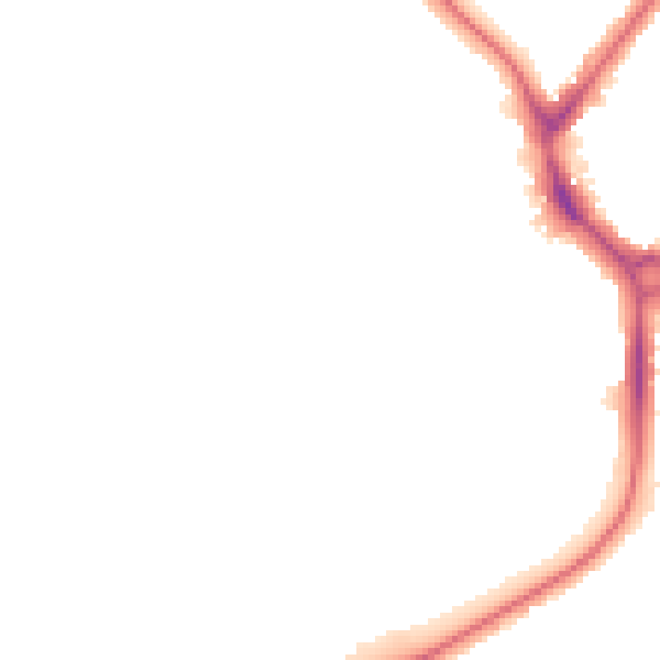 Night-time road noise heatmap for UB5 4FQ