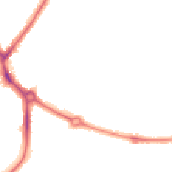 Night-time road noise heatmap for UB5 4PR