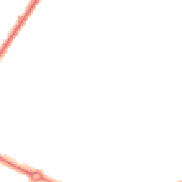 Night-time road noise heatmap for UB5 4PX