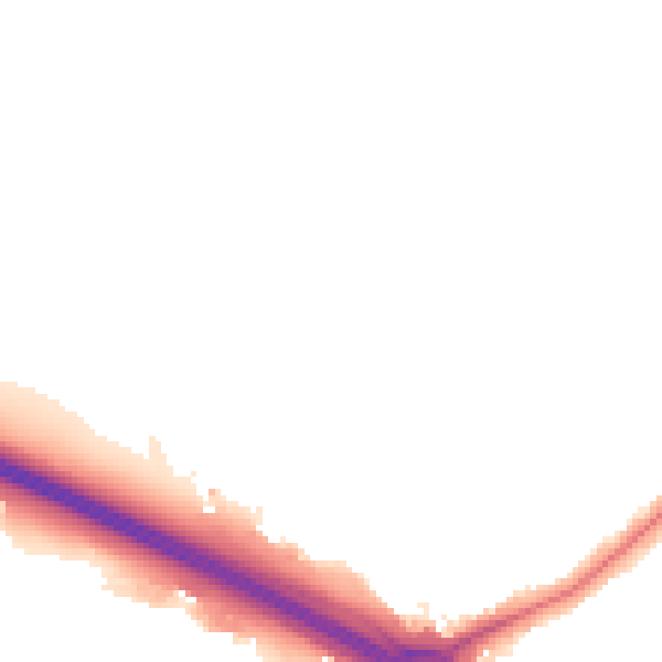 Night-time road noise heatmap for UB5 5SA