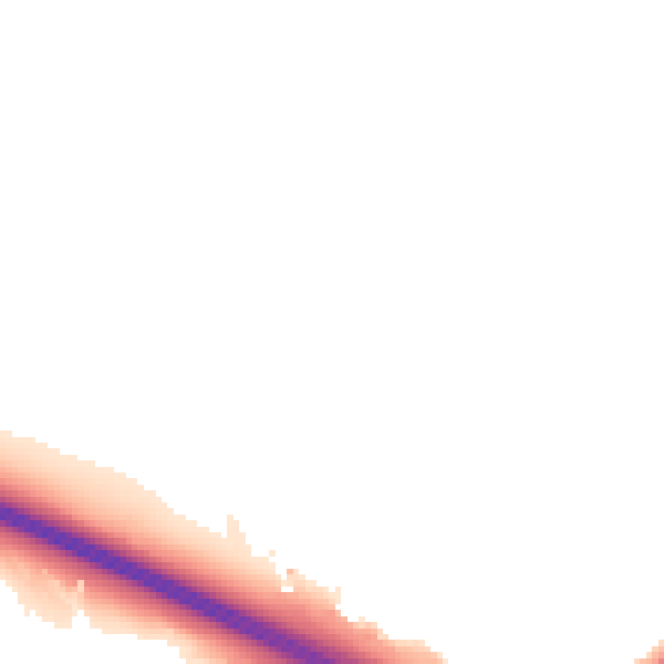 Night-time road noise heatmap for UB5 5SQ