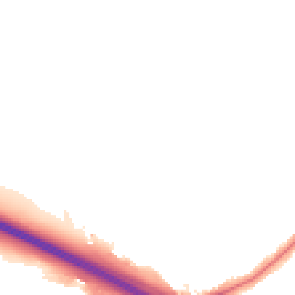 Night-time road noise heatmap for UB5 5TE