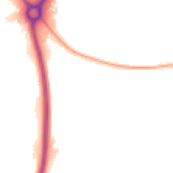 Night-time road noise heatmap for UB5 6EJ