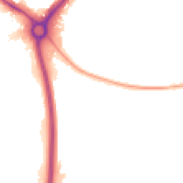 Night-time road noise heatmap for UB5 6JZ