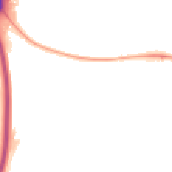 Night-time road noise heatmap for UB5 6XB