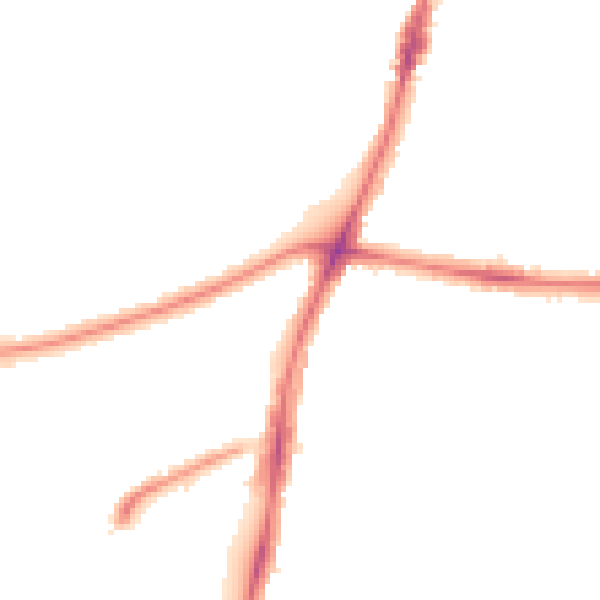Night-time road noise heatmap for UB6 0DP