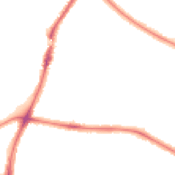 Night-time road noise heatmap for UB6 0FL