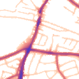 Daytime road noise heatmap for UB6 0JD