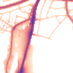Daytime road noise heatmap for UB6 0NX