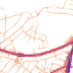Daytime road noise heatmap for UB6 0SL
