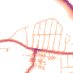 Daytime road noise heatmap for UB6 7BT