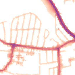 Daytime road noise heatmap for UB6 7EH