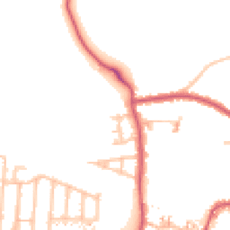 Daytime road noise heatmap for UB6 7FJ