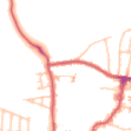 Daytime road noise heatmap for UB6 7HH